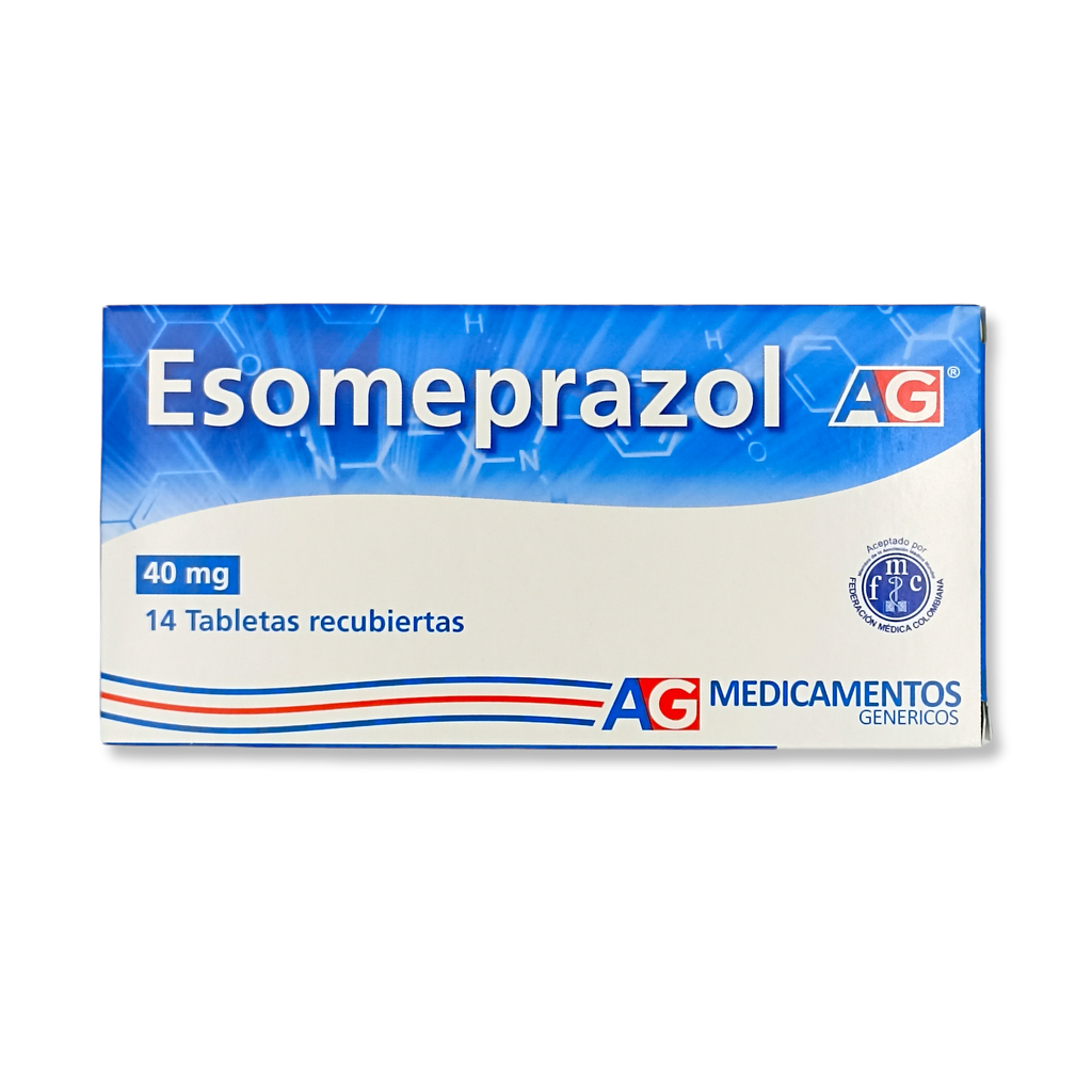 Esomeprazol 40 Mg Caja x 14 Tabletas (American Generics)