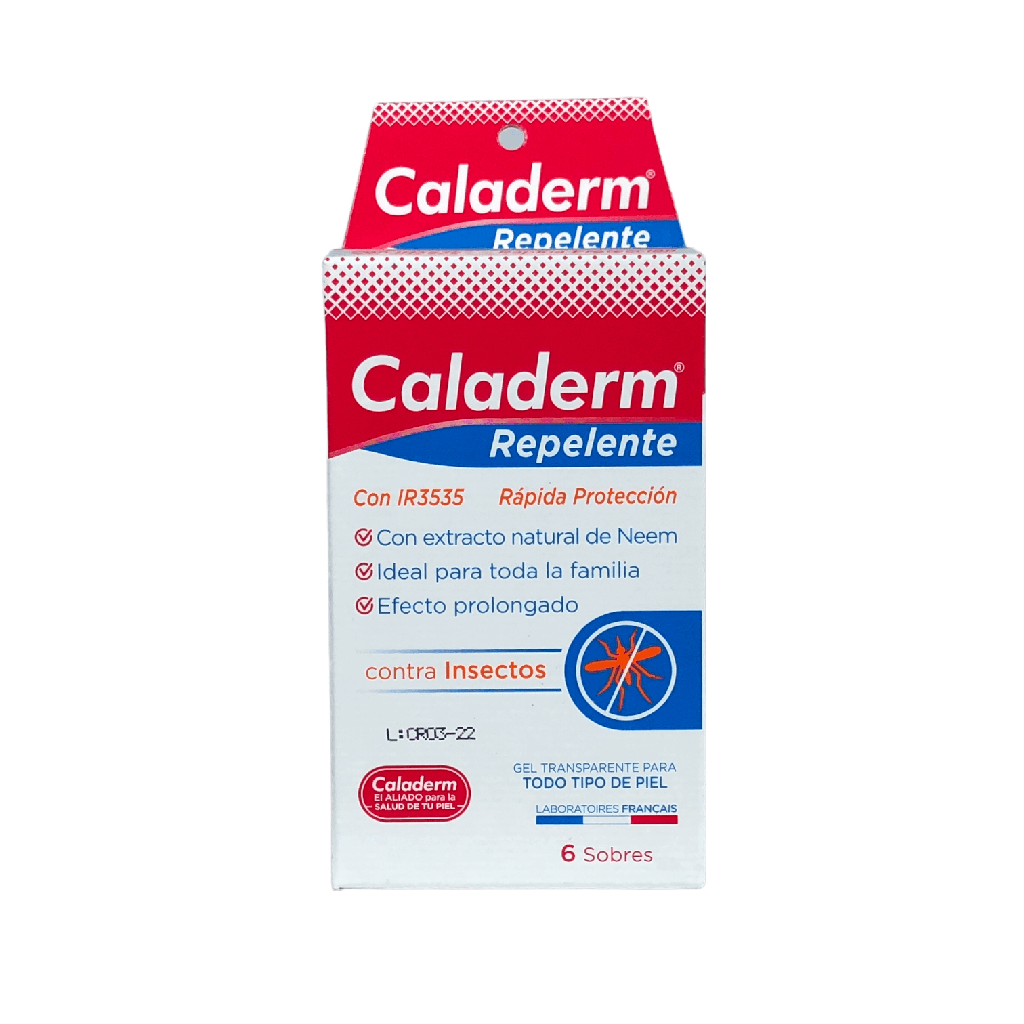 Caladerm Repelente Sobres 12 g c/u Caja x 6 (Gerco)