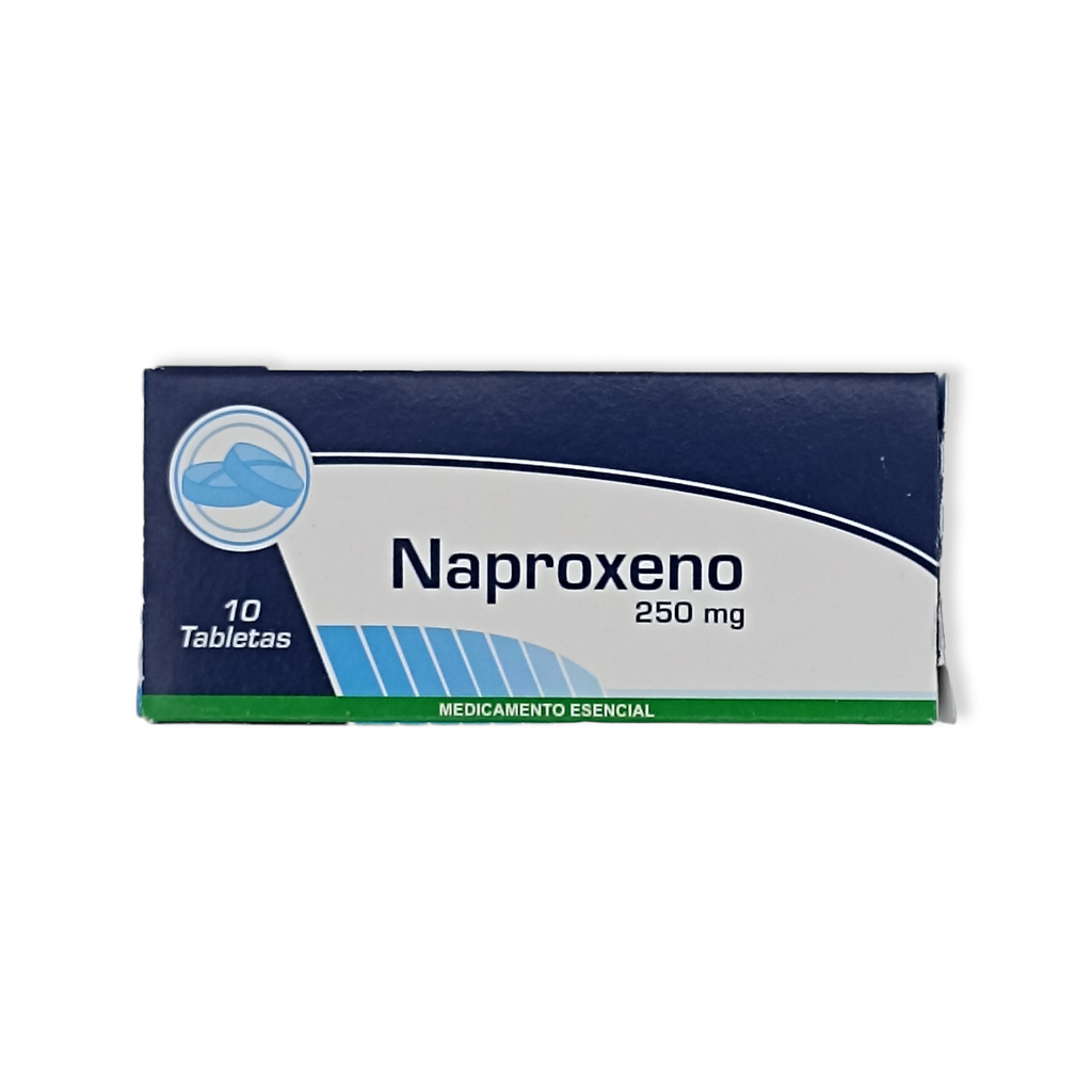 Naproxeno 250 mg Caja x 10 Tabletas (Coaspharma)