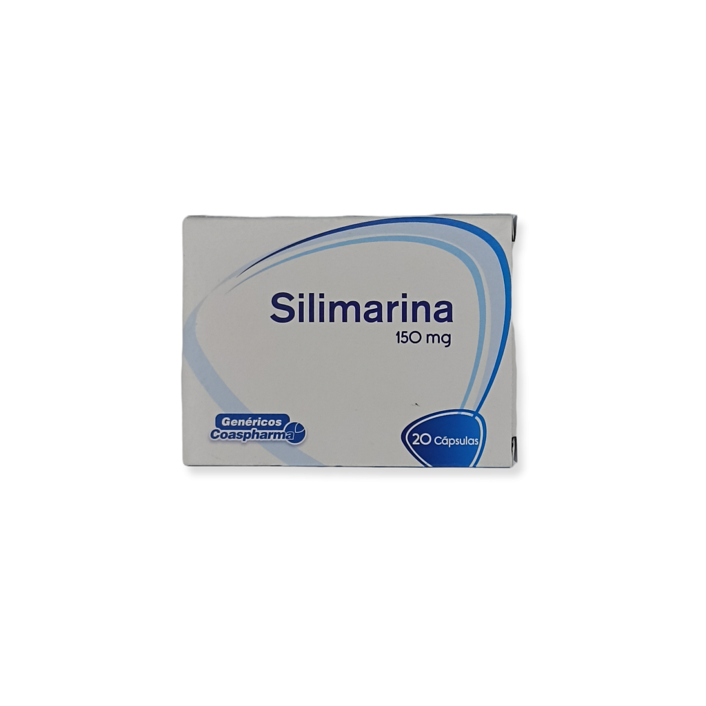 Silimarina 150 mg Caja x 20 Capsulas (Coaspharma)