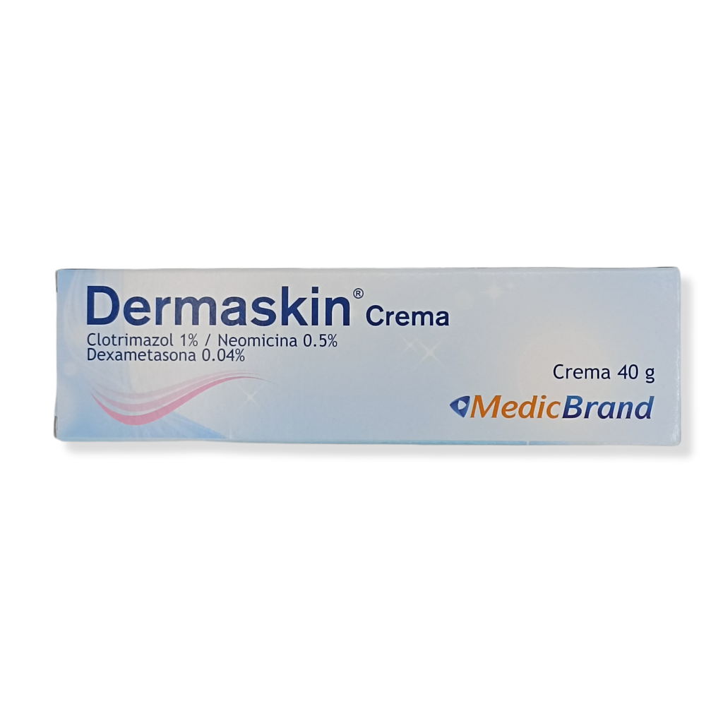 Dermaskin (Clotrimazol+Neomicina+Dexametazona) Crema Topica Tubo x 40 gr (Coaspharma)