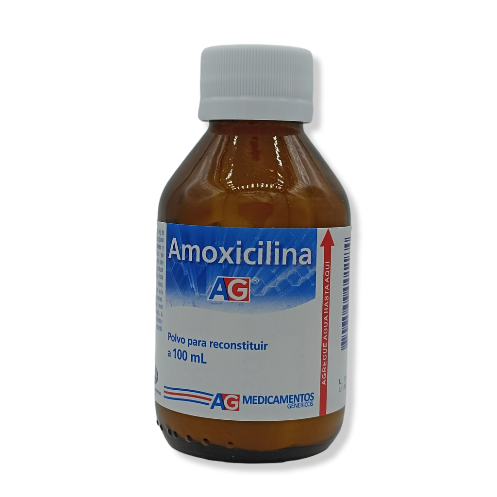 Amoxicilina 250 Mg/5Ml Polvo para Reconstituir Frasco x 100 Ml (American Generics)