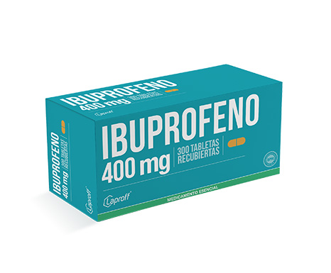 Ibuprofeno 400 Mg Caja x 300 Tabletas (Laproff)