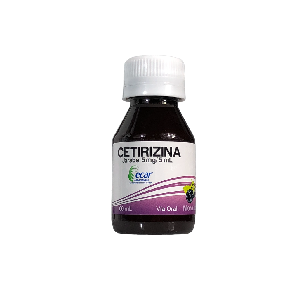 Cetirizina Jarabe Frasco x 60ml (Ecar)