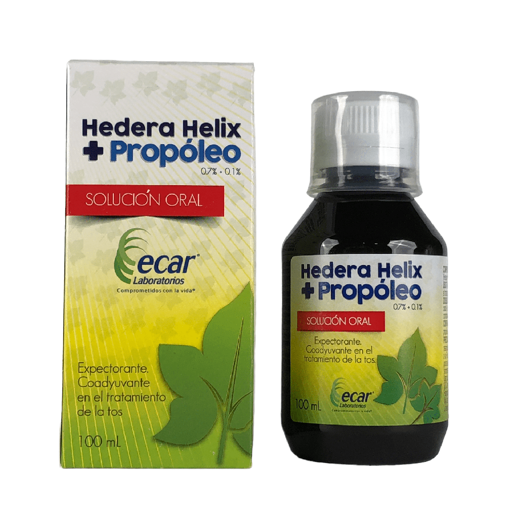 Hedera Helix + Propoleo Jarabe frasco x 100ml (Ecar)