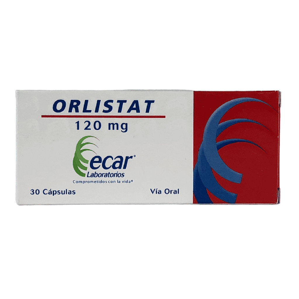 Orlistat 120mg Tabletas caja x 30 (Ecar)