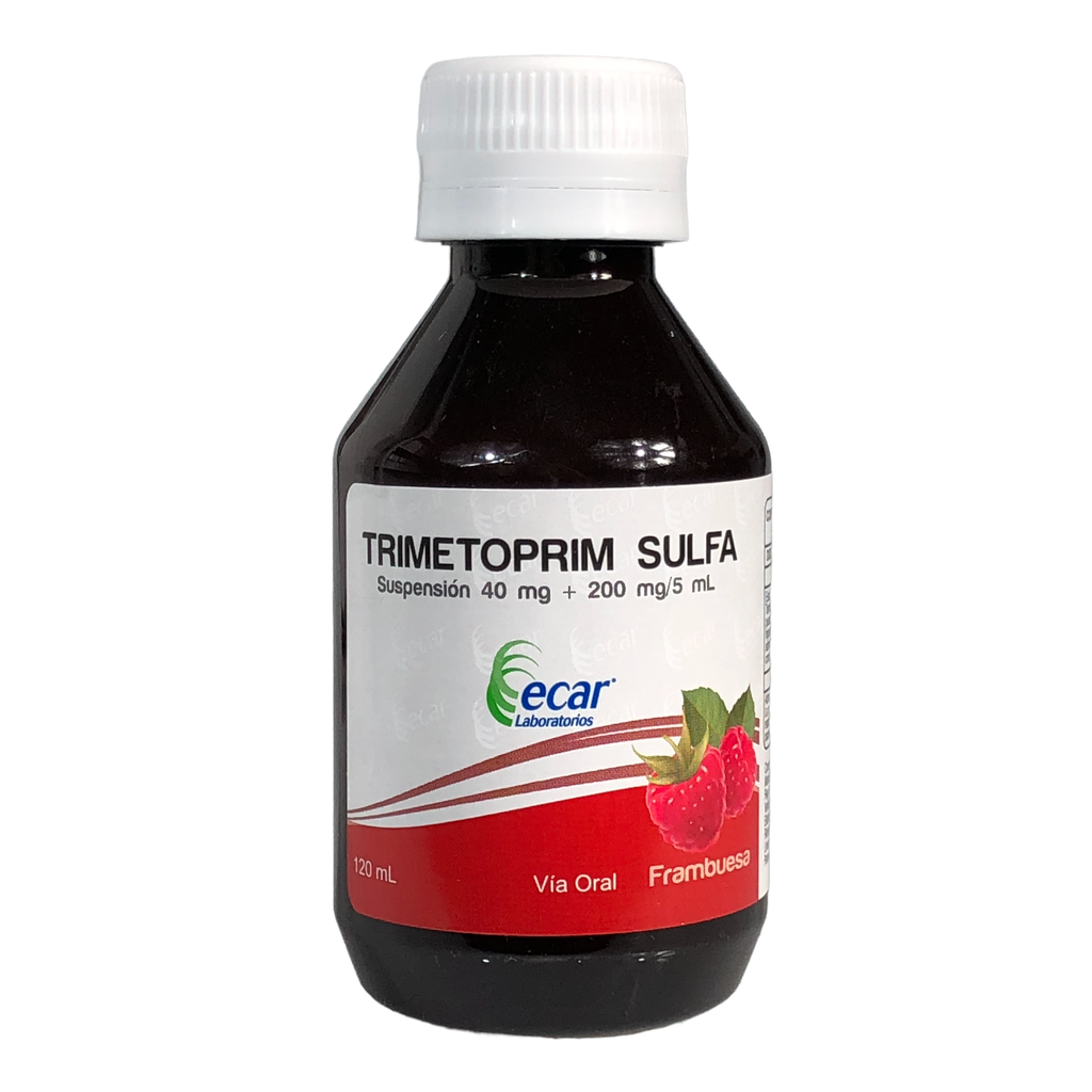 Trimetoprim Sulfa 40/200 Mg Suspension Frasco x 120 Ml (Ecar)