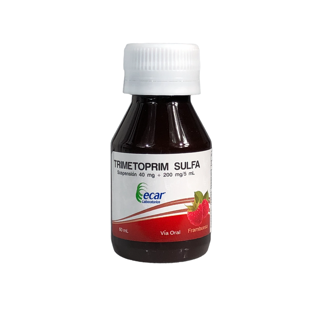 Trimetoprim Sulfa 40/200mg Suspension Frasco x 60 Ml (Ecar)