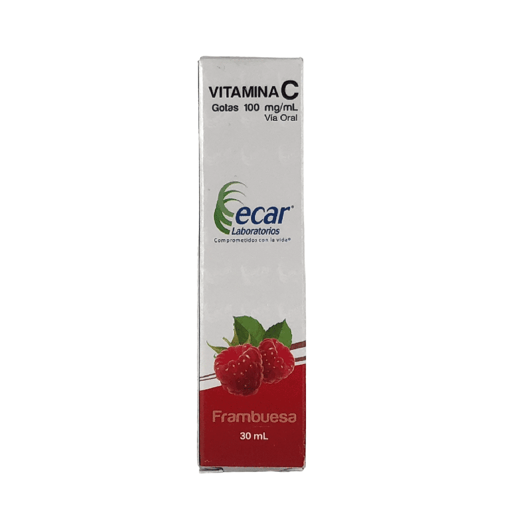 Vitamina C 100mg gotas Oral Fco x 30ml (Ecar)