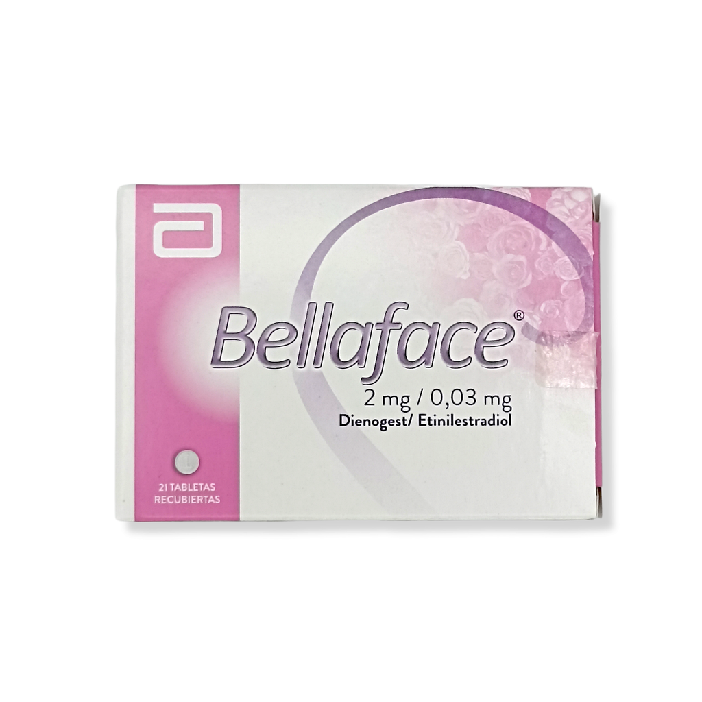 Bellaface (Dienogestrel+Etinilestradiol) Caja x 21 Tabletas (Lafrancol)