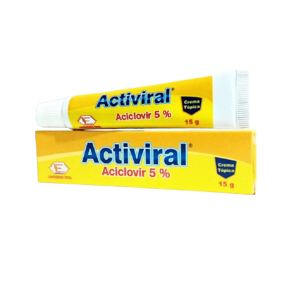 Activiral (Aciclovir) 5% Crema Topica Tubo x 15 Gr (Labquifar)