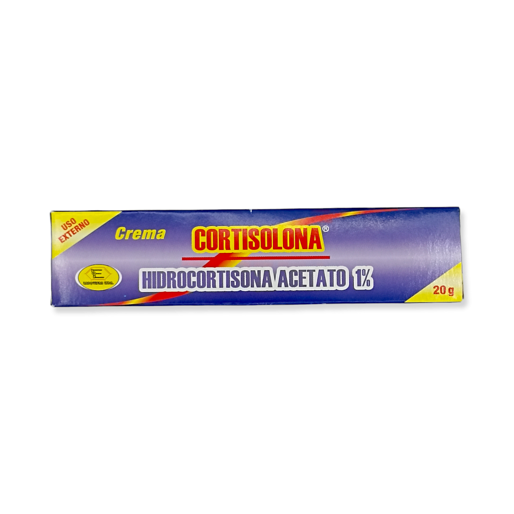 Cortisolona (Hidrocortisona) 1% Crema Topica Tubo x 20 Gr (Labquifar)