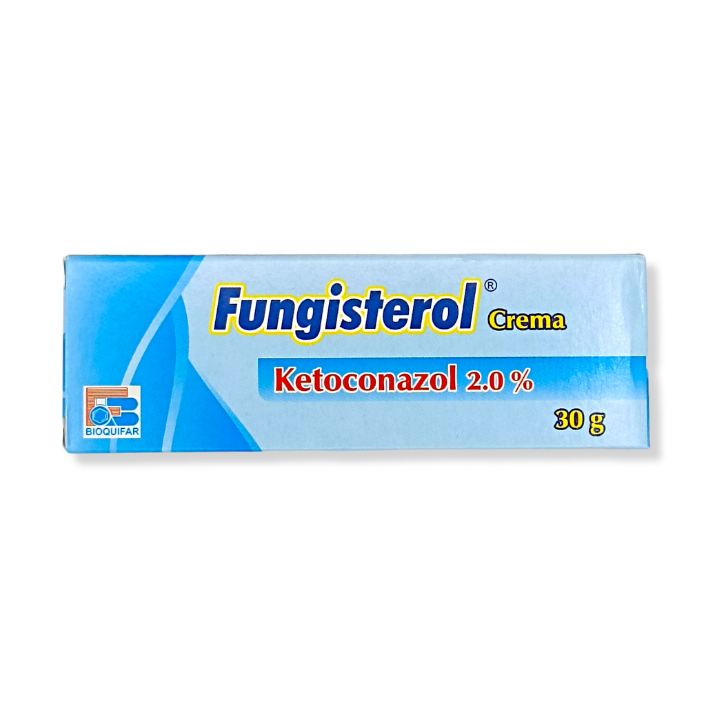 Fungisterol(ketoconazol)2 %  Crema Topica Tubo x 30 Gr(Bioquifar)