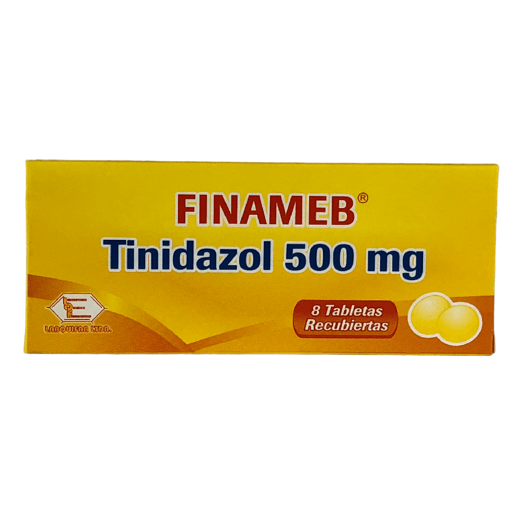 Finameb (Tinidazol) 500 Mg Caja x 8 Tabletas (Labquifar)