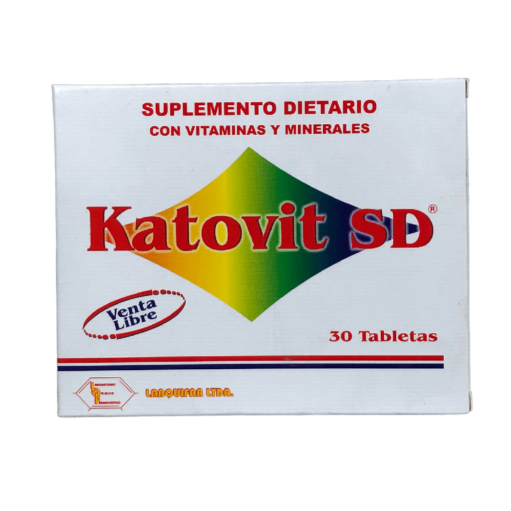 Katovit Sd(Multivitaminico)Caja x 30 Tabletas(Labquifar)