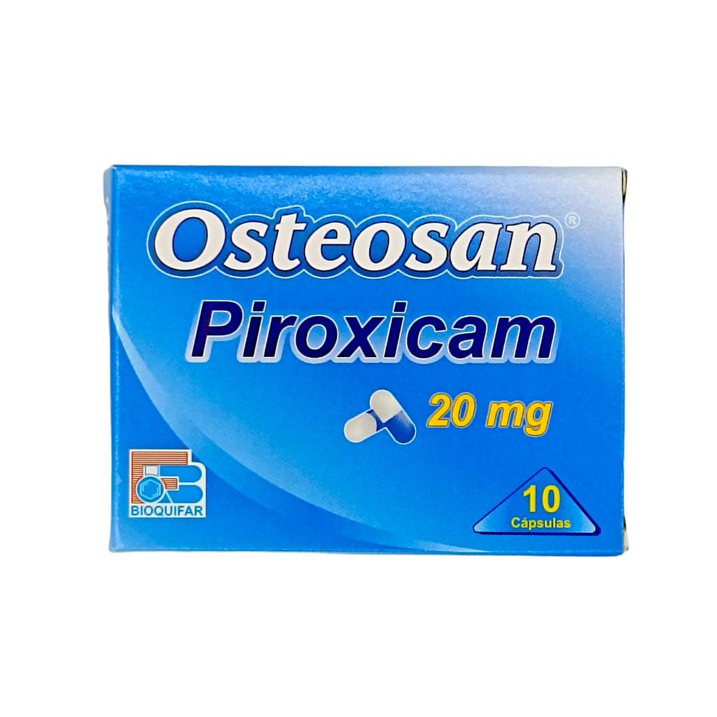 ​Osteosan (Piroxicam) 20 Mg Caja x 10 Capsulas (Bioquifar)