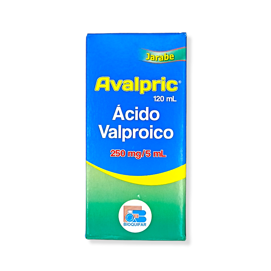 ​​Avalpric (Acido Valproico) Jarabe Frasco x 120 Ml (Bioquifar)