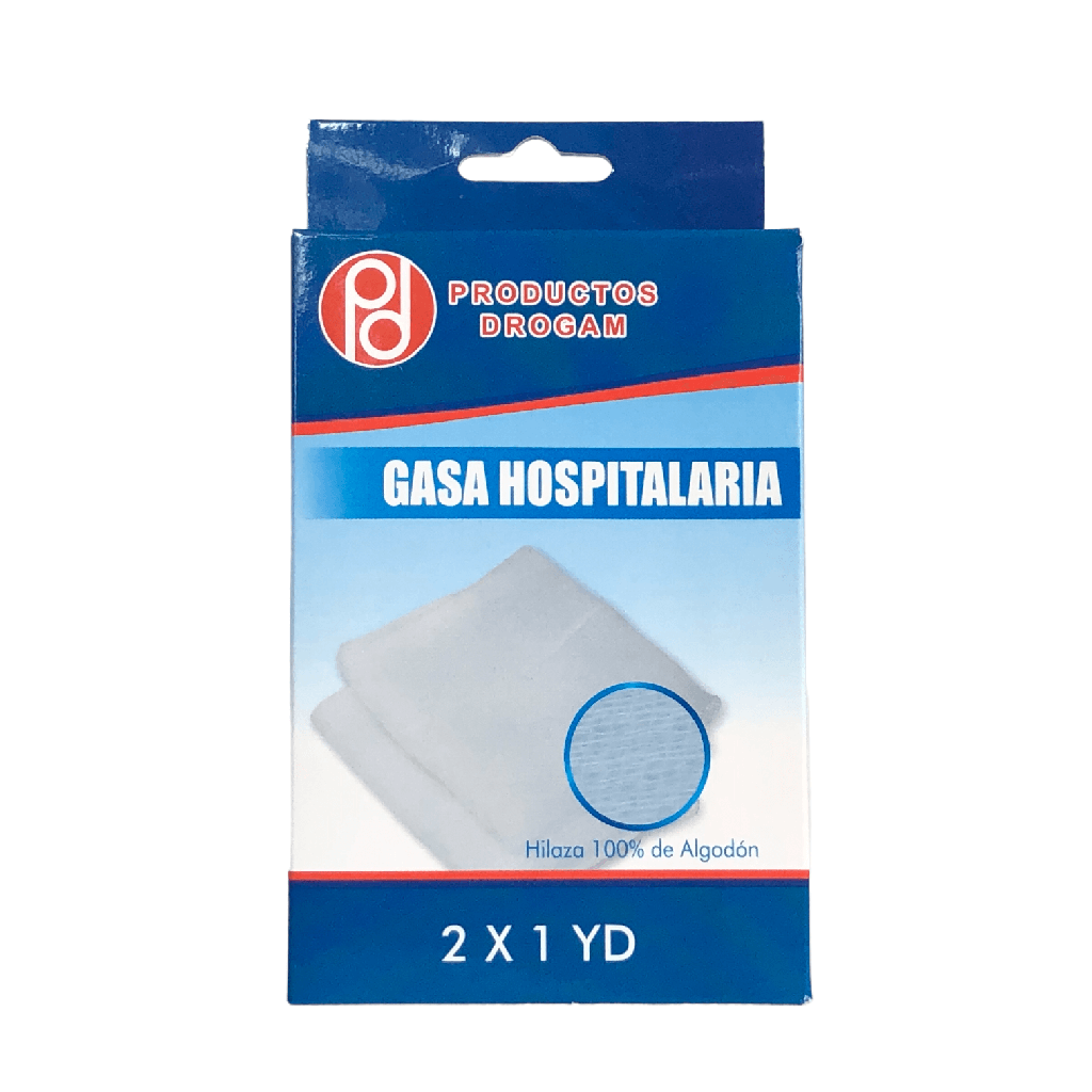 Gasa Hospitalaria 2X1 Yd Caja X 1 Und (Drogam)