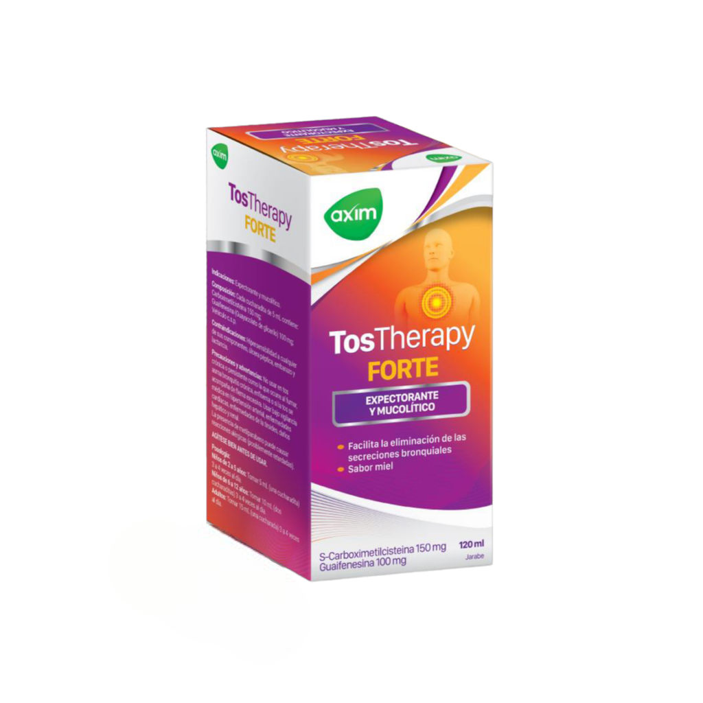 Tostherapy Forte(Carbocisteina+Guyacolato)Miel Jarabe 120 Ml(Vivunt