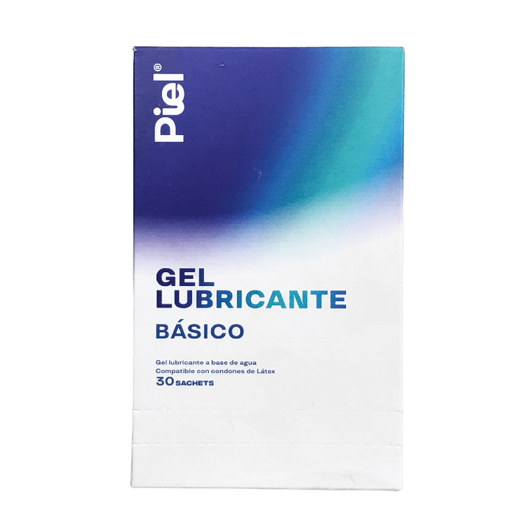 Lubricante Piel Basico Gel Sachet 4 Ml Caja X 30 Und (Profamilia)