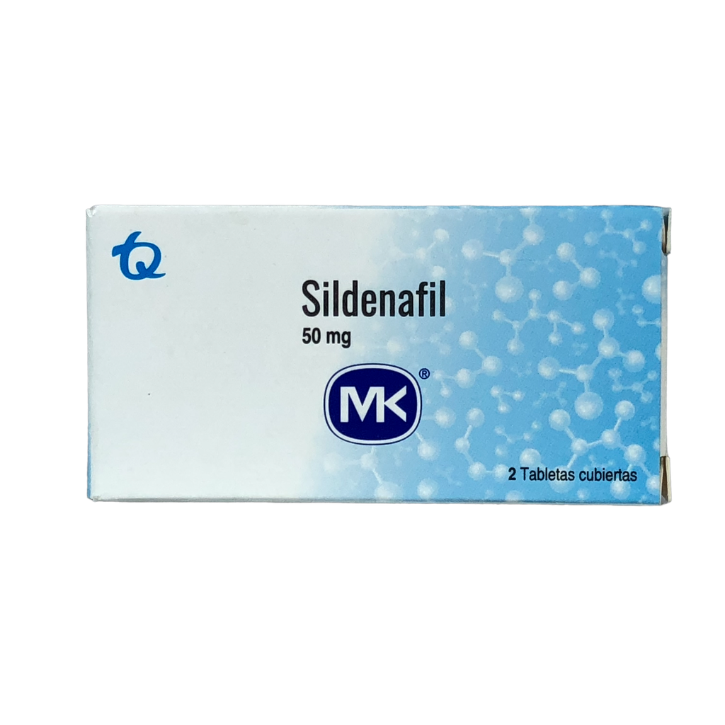 Sildenafil 50 Mg Caja x 2 Tabletas  Und (Tecnoquimicas)