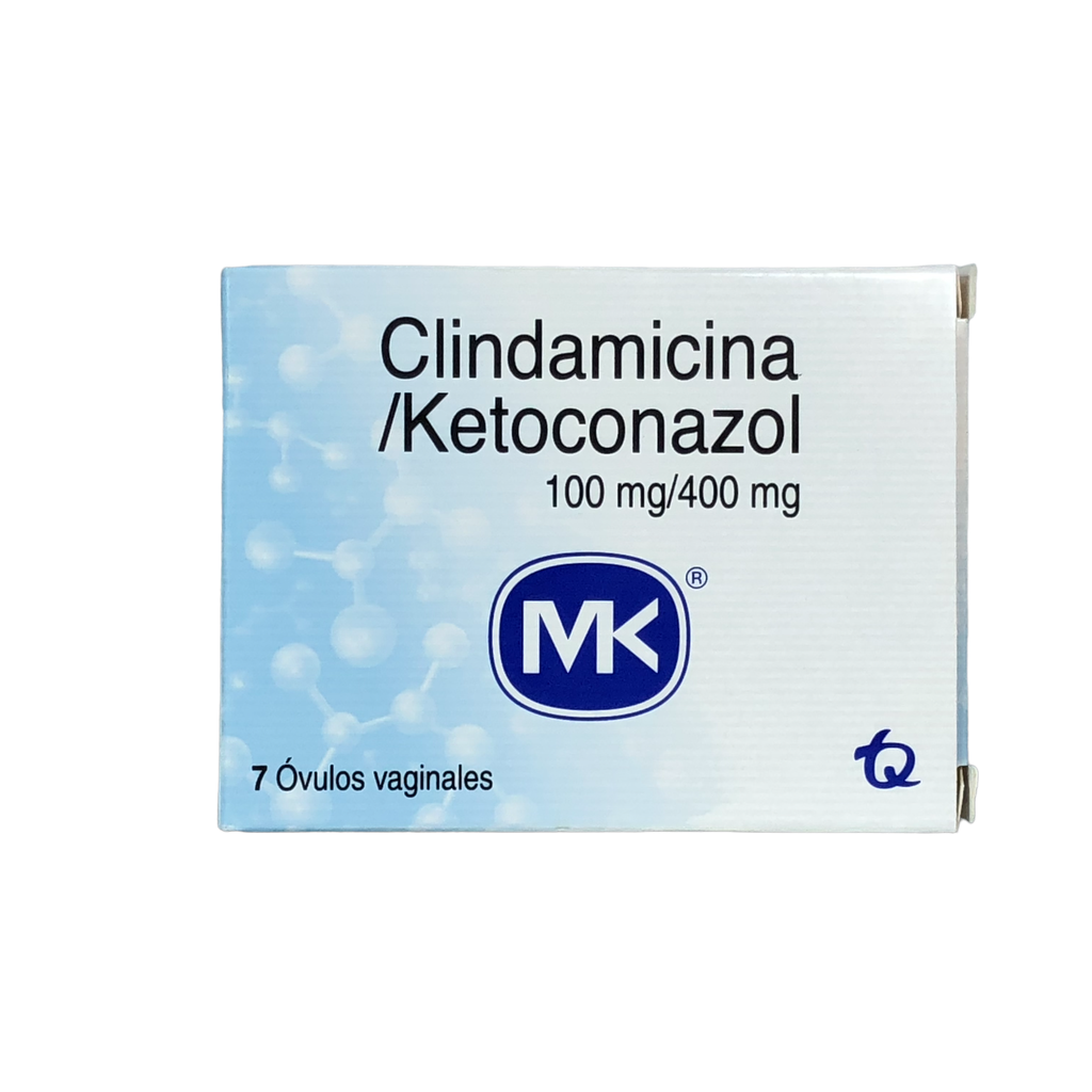 Clindamicina/Ketoconazol 100/400 Mg Ovulo Caja x 7 Und (Tecnoquimicas)