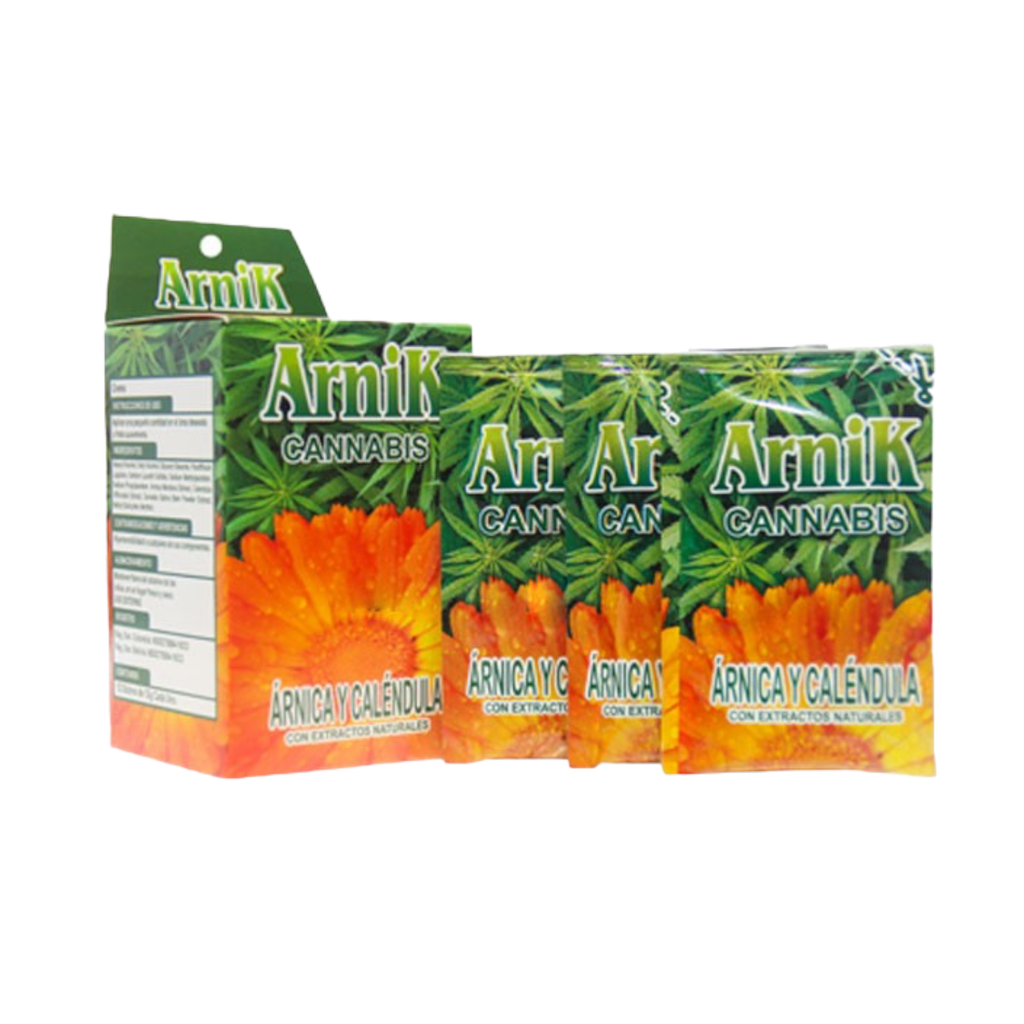 Arnik Cannabis Crema Sobre 12 Gr Caja X 12 Und (Vim)