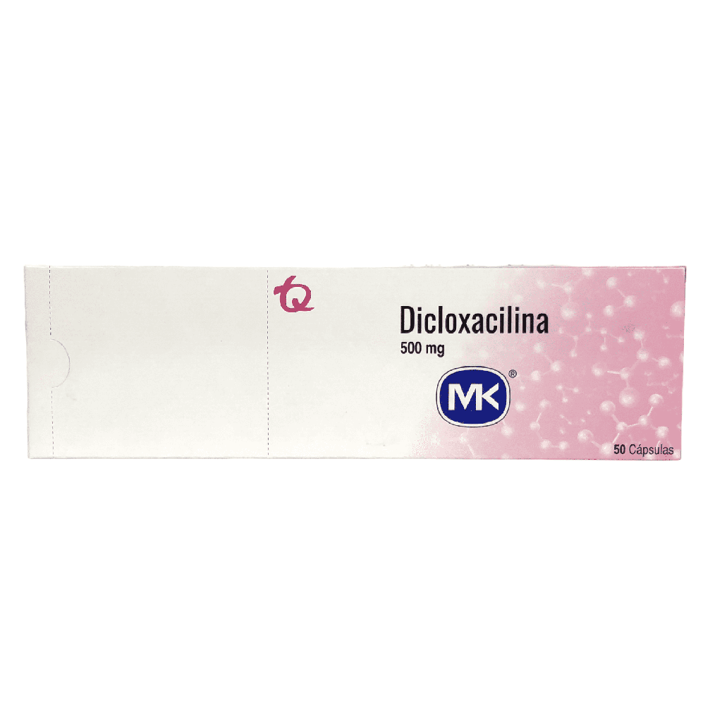 Dicloxacilina 500 Mg Capsula Caja X 50 Und (Tecnoquimicas)