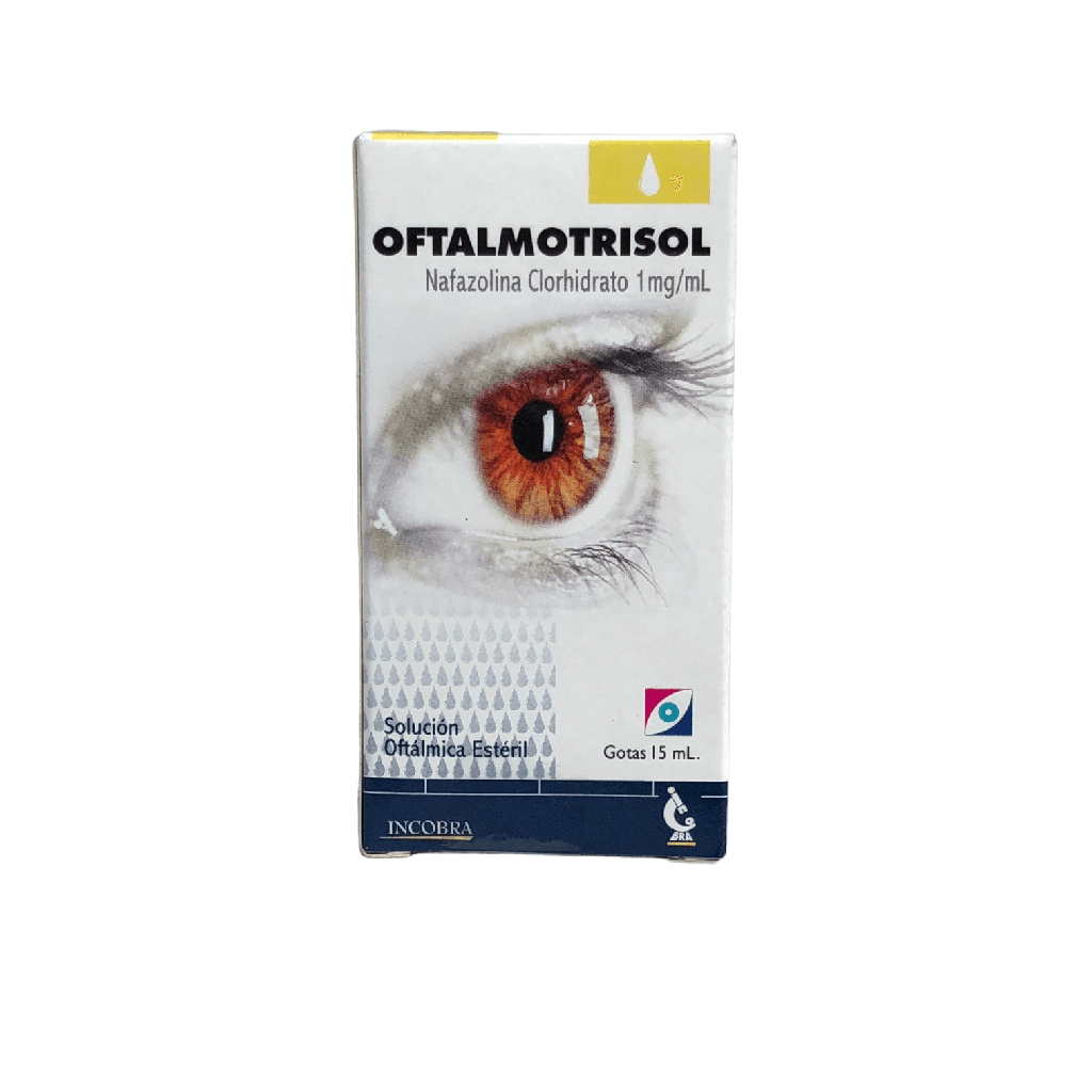 Oftalmotrisol (Nafazolina) 1Mg Solucion Oftalmica Frasco x 15 Ml Und (Incobra)