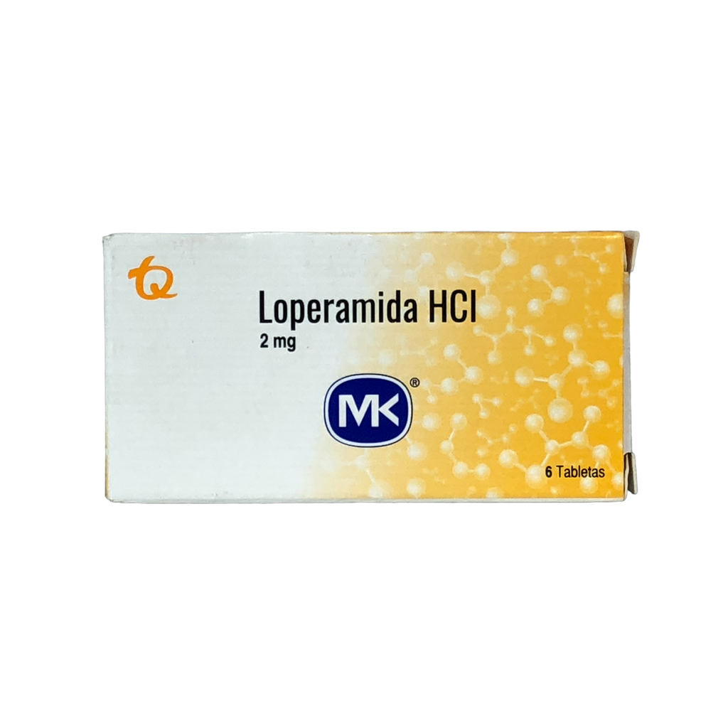 Loperamida Clorhidrato 2 Mg Tableta Caja X 6 Und (Tecnoquimicas)