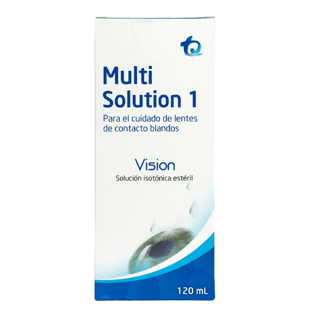 Multisolution Para Lentes De Contacto Frasco X 120 Ml (Tecnoquimicas)