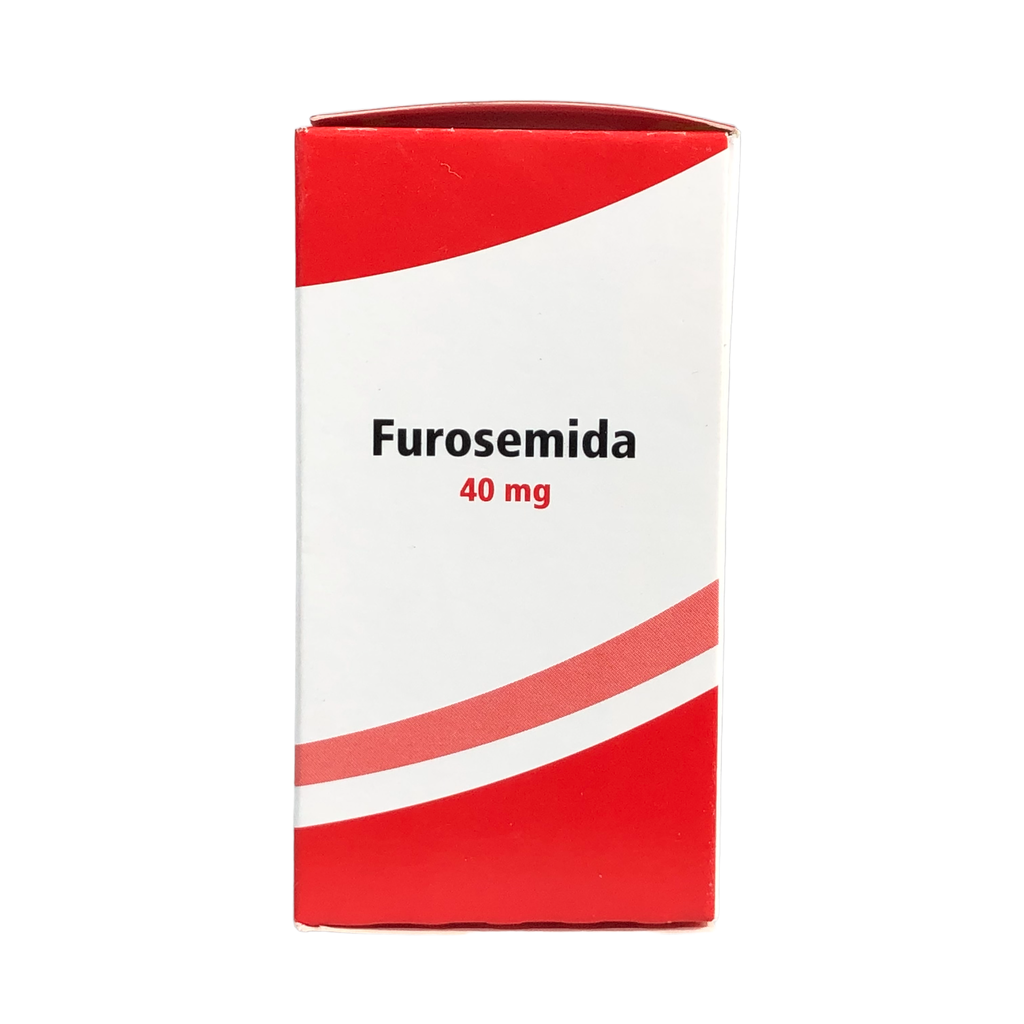 Furosemida 40 Mg Caja x 100 Tabletas Und (Genfar)