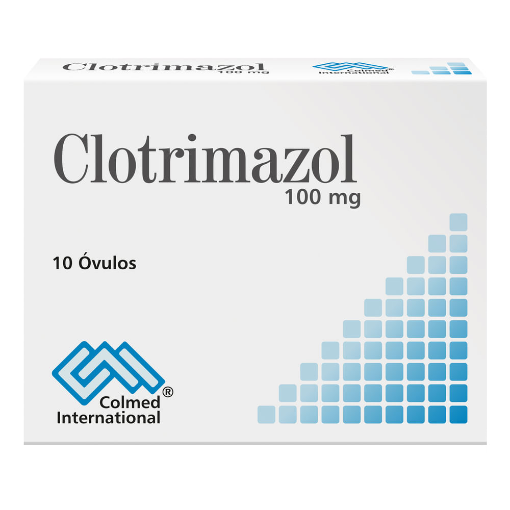 Clotrimazol 100 Mg Caja x 10 Ovulos (Colmed)