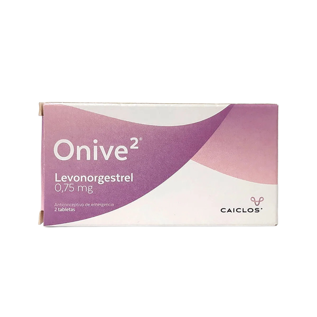Onive2 Levonorgestrel 0.75 Mg X 2 Tab (Profamilia)