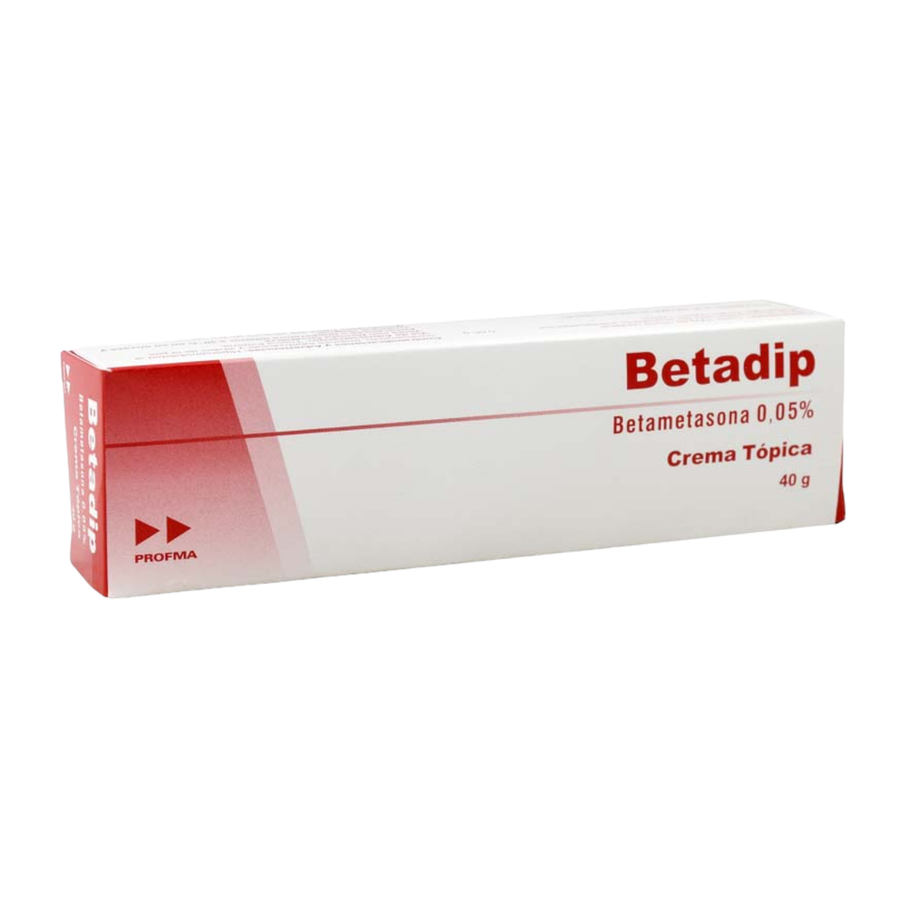 Betadip (Betametasona) 0.05 % Crema Topica Tubo x 40 Gr (Profma)