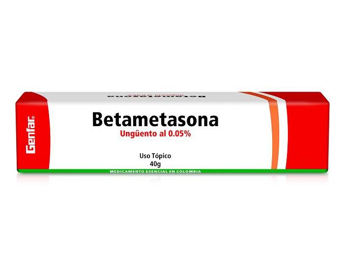 Betametasona 0.05% Crema Topica Tubo x 40 Gr (Genfar)