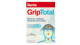 Genfar GripTotal (Acetaminofen+Fenilefrina+Cetirizina) Caja x 100 Tabletas Und (Genfar)