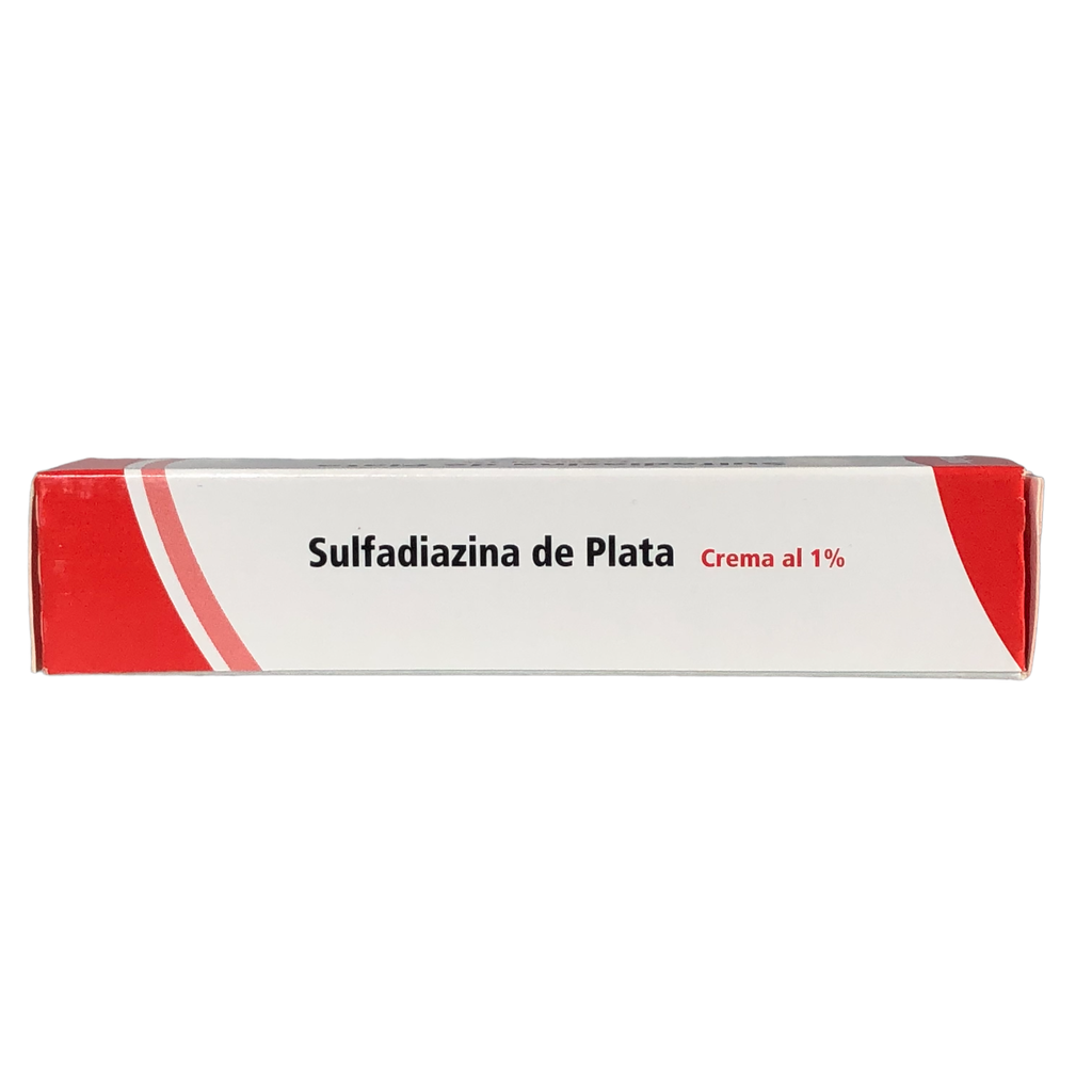 Sulfadiazina De Plata 1% Crema Topica Tubo x 30 Gr (Genfar)