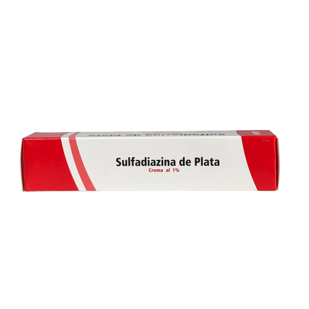 Sulfadiazina De Plata 1% Crema Topica Tubo x 15 Gr (Genfar)