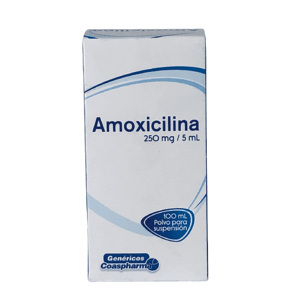 Amoxicilina 250 Mg/5 Ml Polvo Suspension Oral Frasco X 100 Ml Und (Coaspharma)