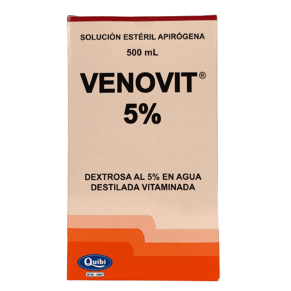 Venovit 5% A.D. Solucion Inyectable Bolsa x 500 Ml Und (Quibi)