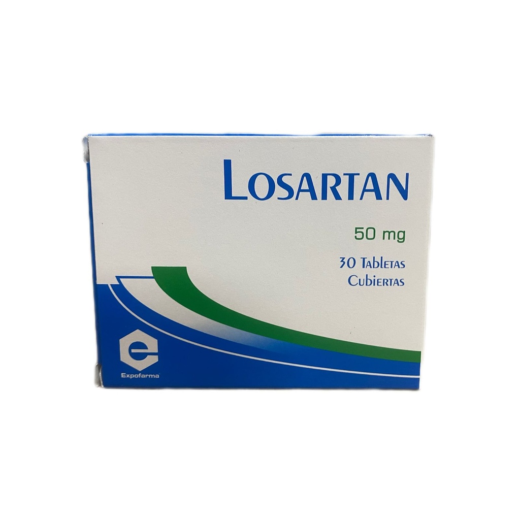 Losartan 50 Mg Caja x 30 Tabletas Und (Richmond)