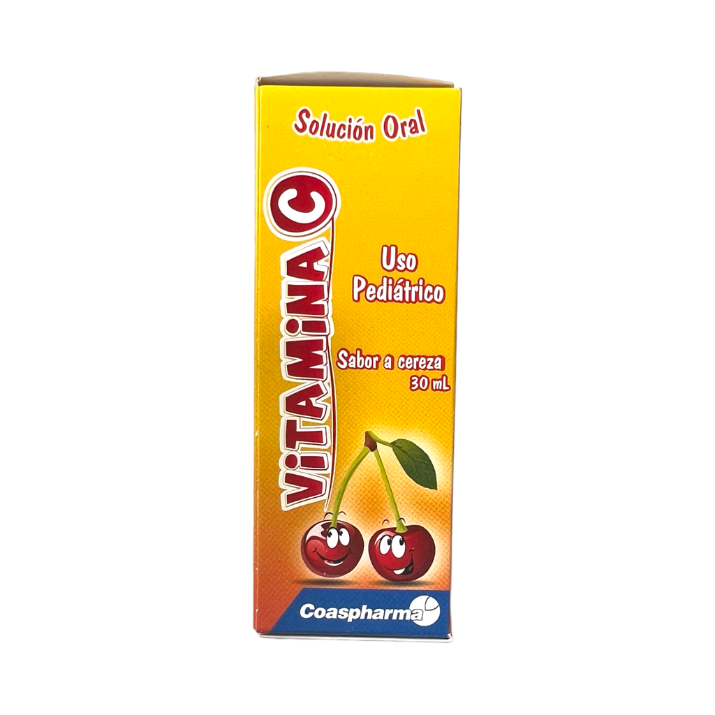 Vitamina C 100 Mg Gotas Solucion Oral Frasco x 30 Ml Und (Coaspharma)