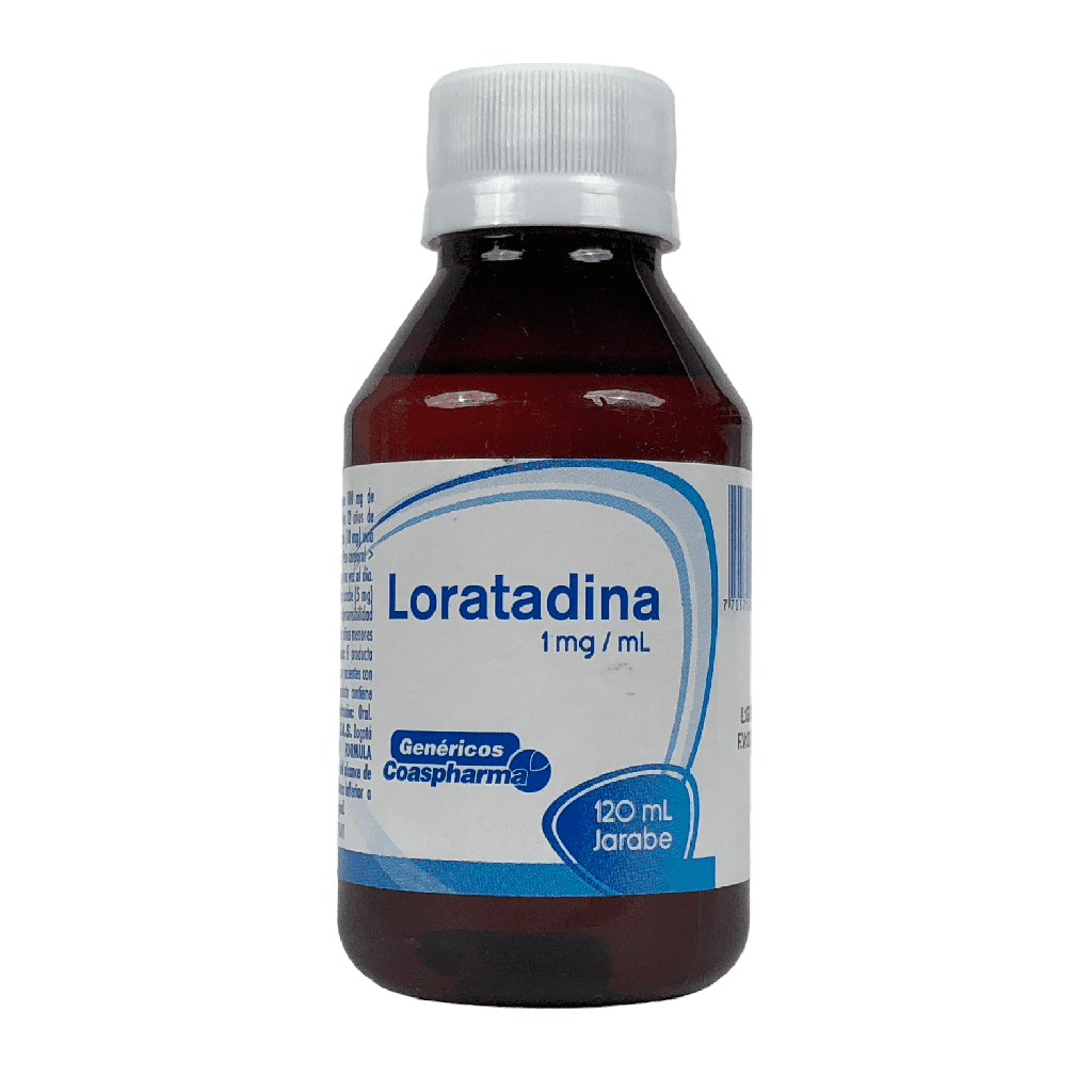 Loratadina Jarabe Frasco x 120 Ml Und (Coaspharma)