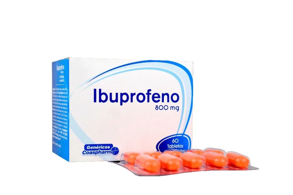 Ibuprofeno 800 Mg Caja x 60 Tabletas Und (Coaspharma)