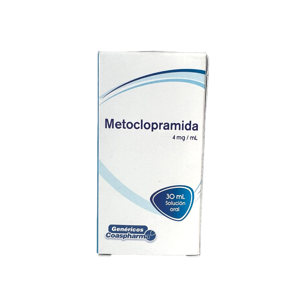 Metoclopramida 4 Mg/Ml Gotas Orales Frasco x 30 Ml Und (Coaspharma)