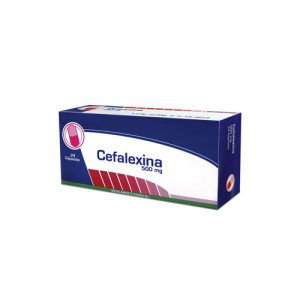 Cefalexina 500 Mg Caja x 24 Capsulas Und (Coaspharma)