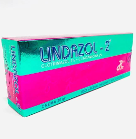 Lindazol-2(Clotrimazol+Clindamicina)Crema Vaginal Tubo x 20 Gr(Ruecam)