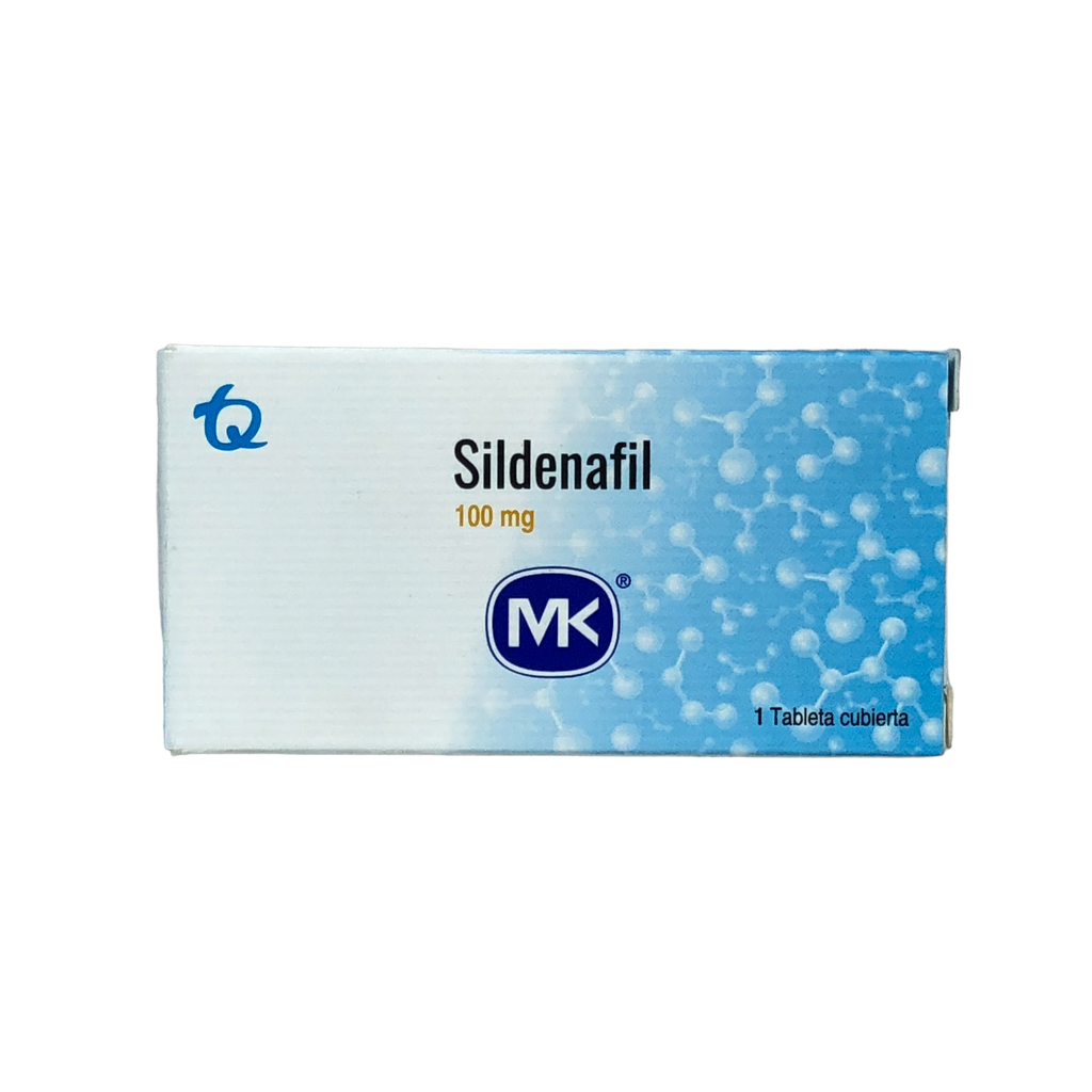 Sildenafil 100 Mg Tabletas Caja X 1 Und (Tecnoquimicas)
