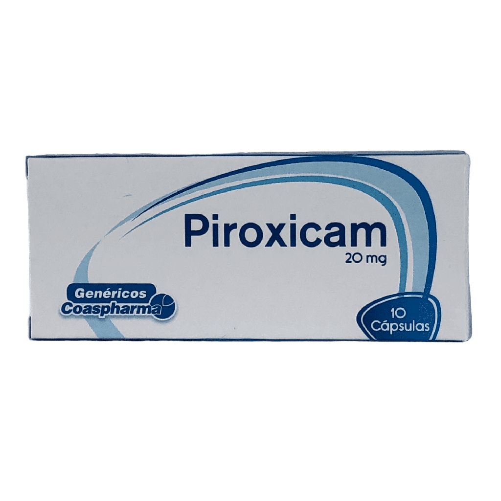 Piroxicam 20 Mg Caja x 10 Capsulas Und (Coaspharma)